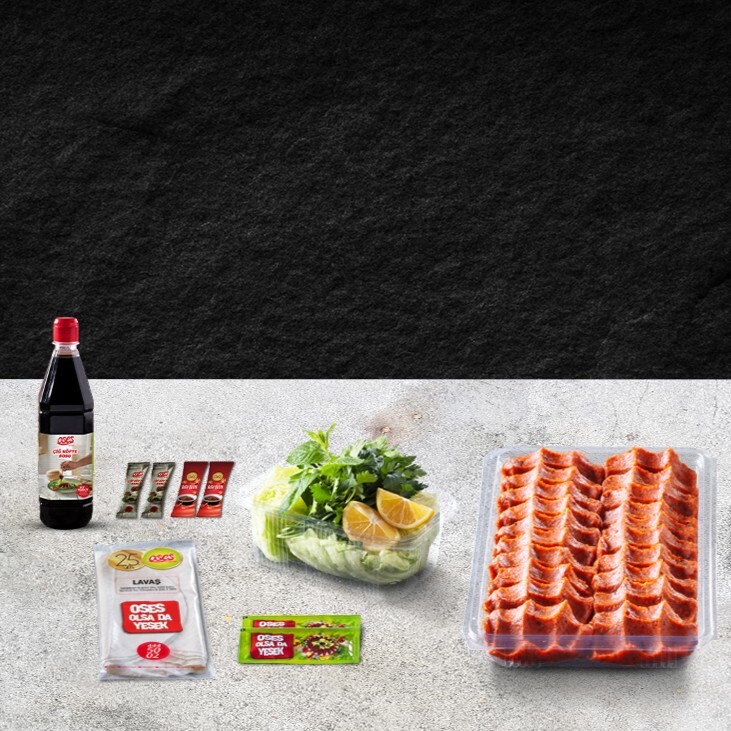 500 gr. Çiğ Köfte + Çiğ Köfte Sos (1 L.)