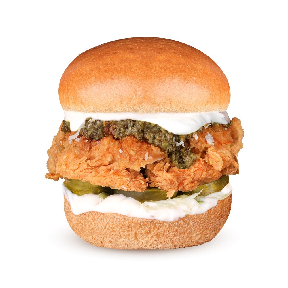 Pesto & Gravyer Tavuk Burger