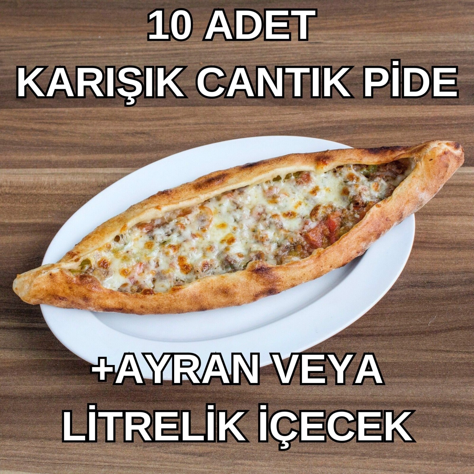 10'lu Karışık Cantık Menü