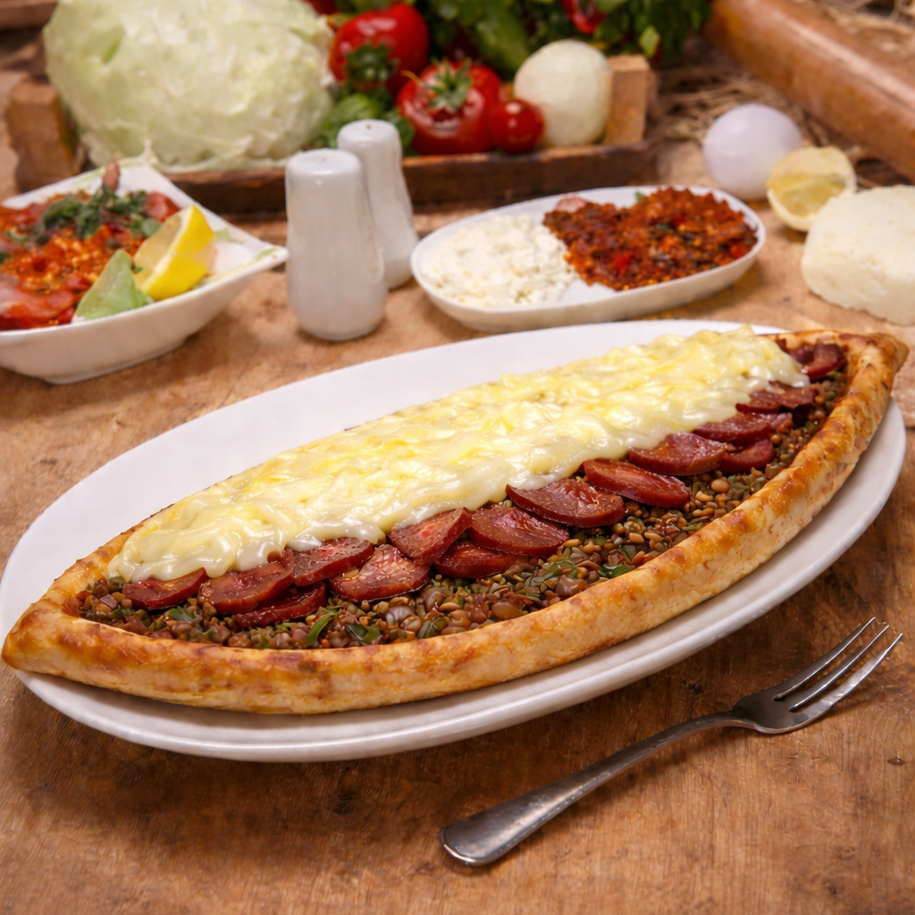 Açık Karışık Pastırmalı