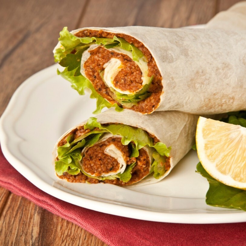 Mega Çiğ Köfte Dürüm 130 gr
