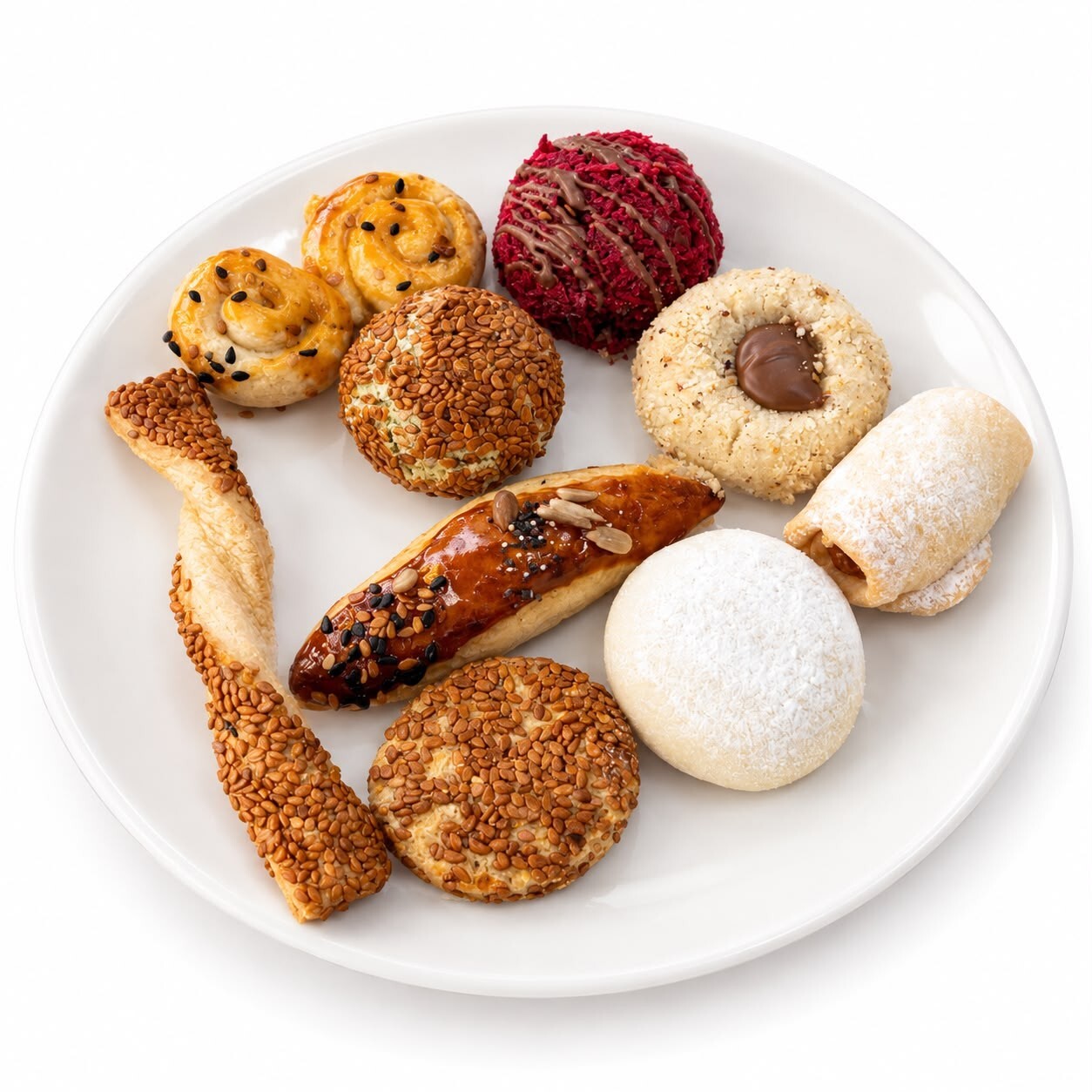 Lila Tatlı - Tuzlu Karışık Kurabiye (250 Gr)