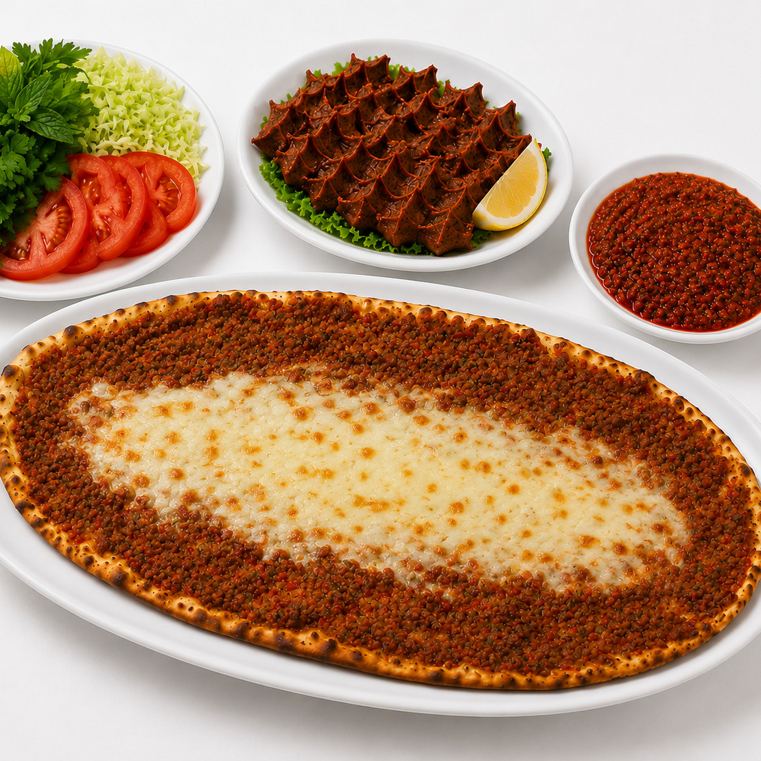 Kaşarlı Lahmacun