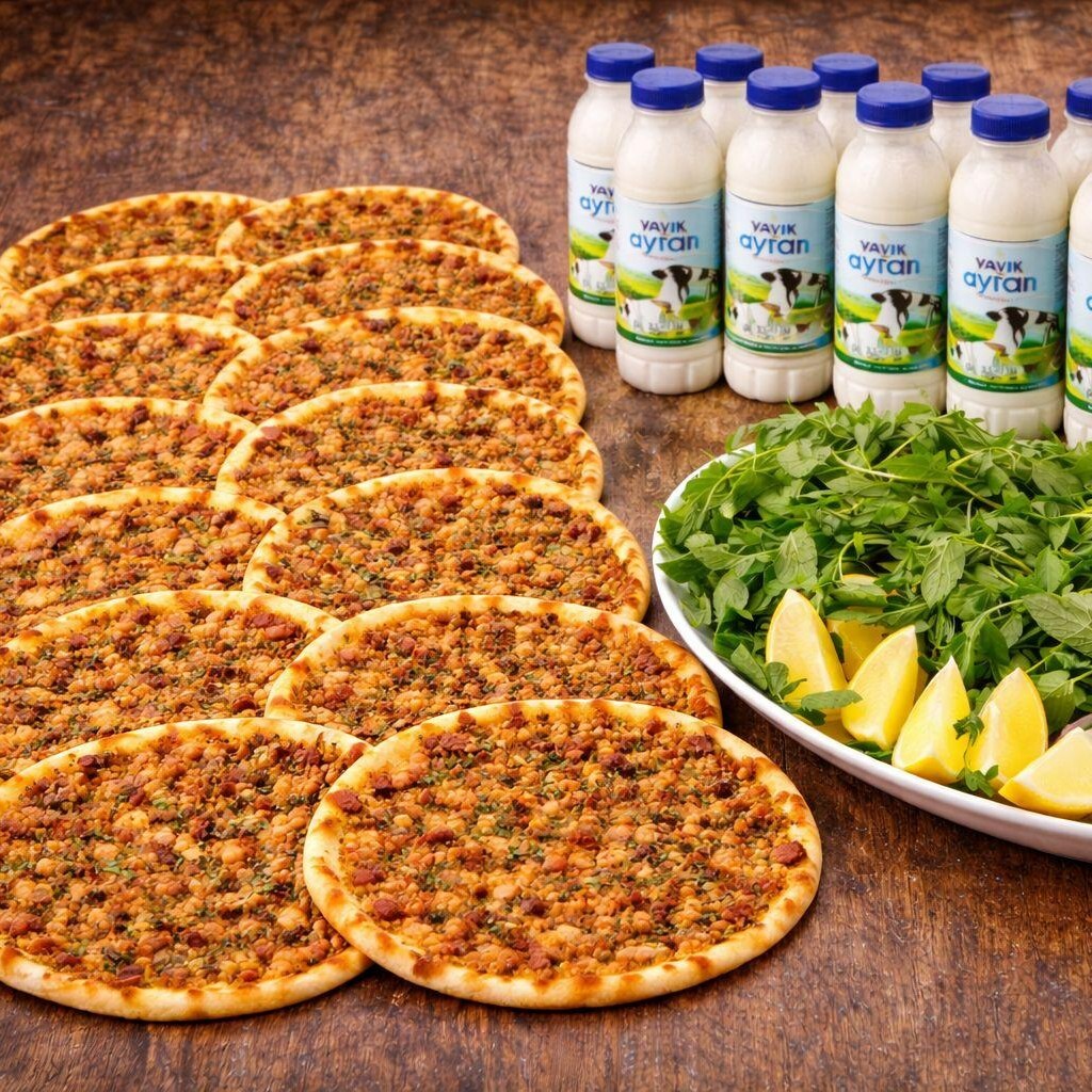 10'lu Lahmacun Menü