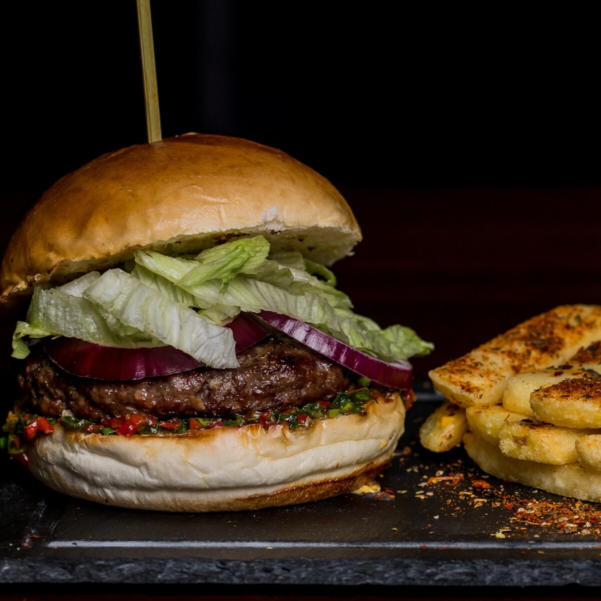 Vejetaryen Arjantin Burger