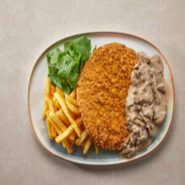 Mantar Soslu Schnitzel
