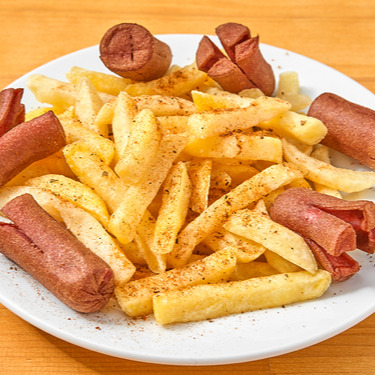 Sosisli Patates Kızartması