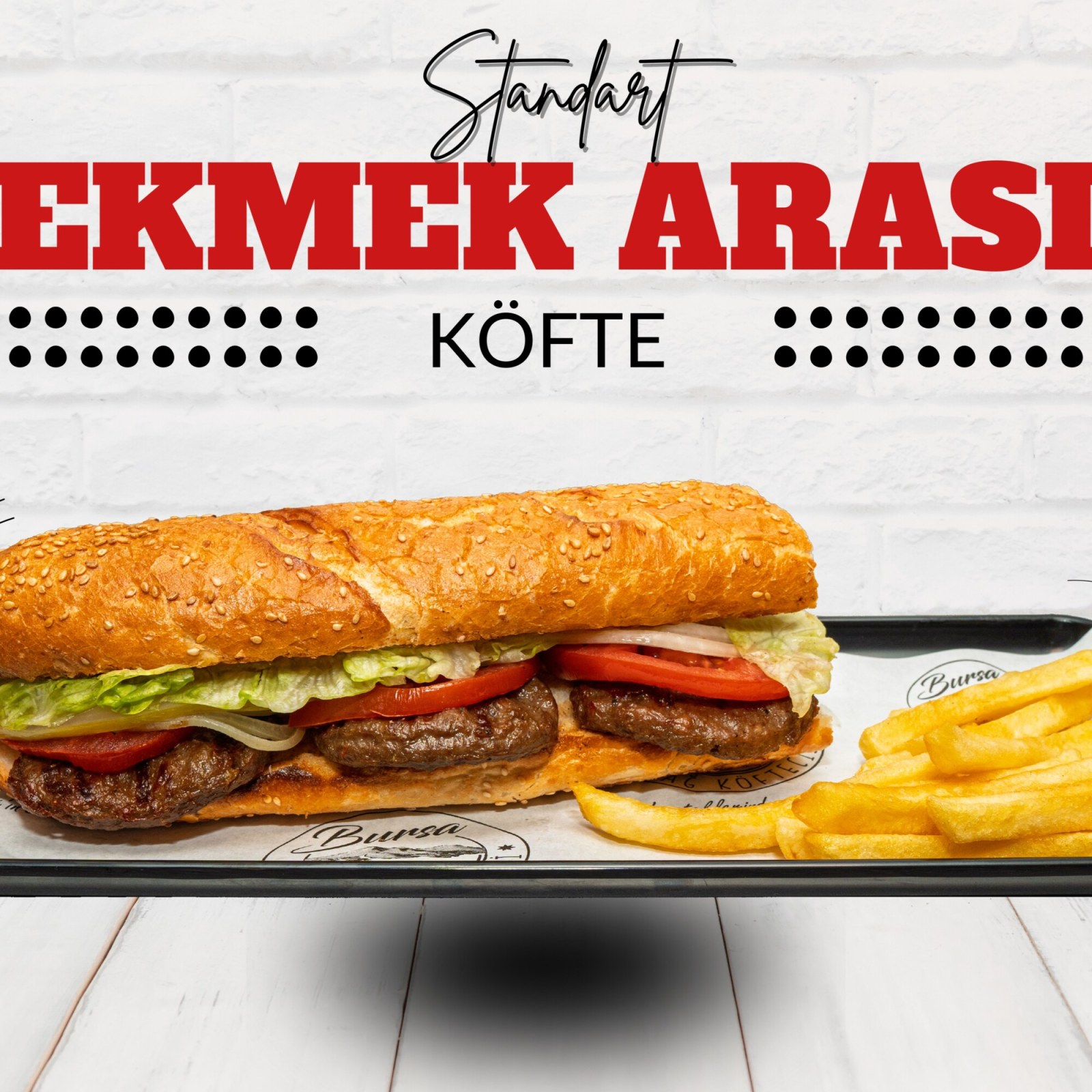 Ekmek Arası Köfte Menü