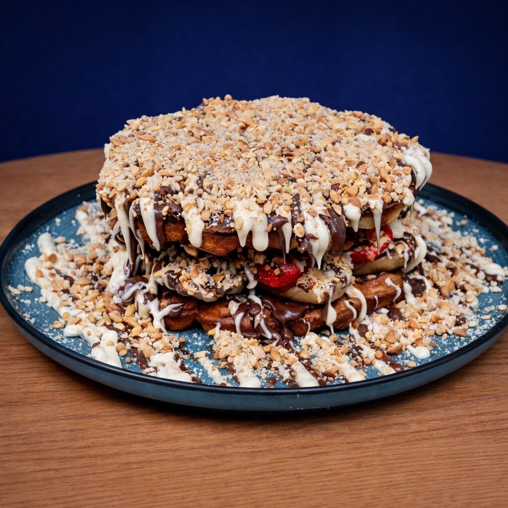 Klasik Waffle Duble