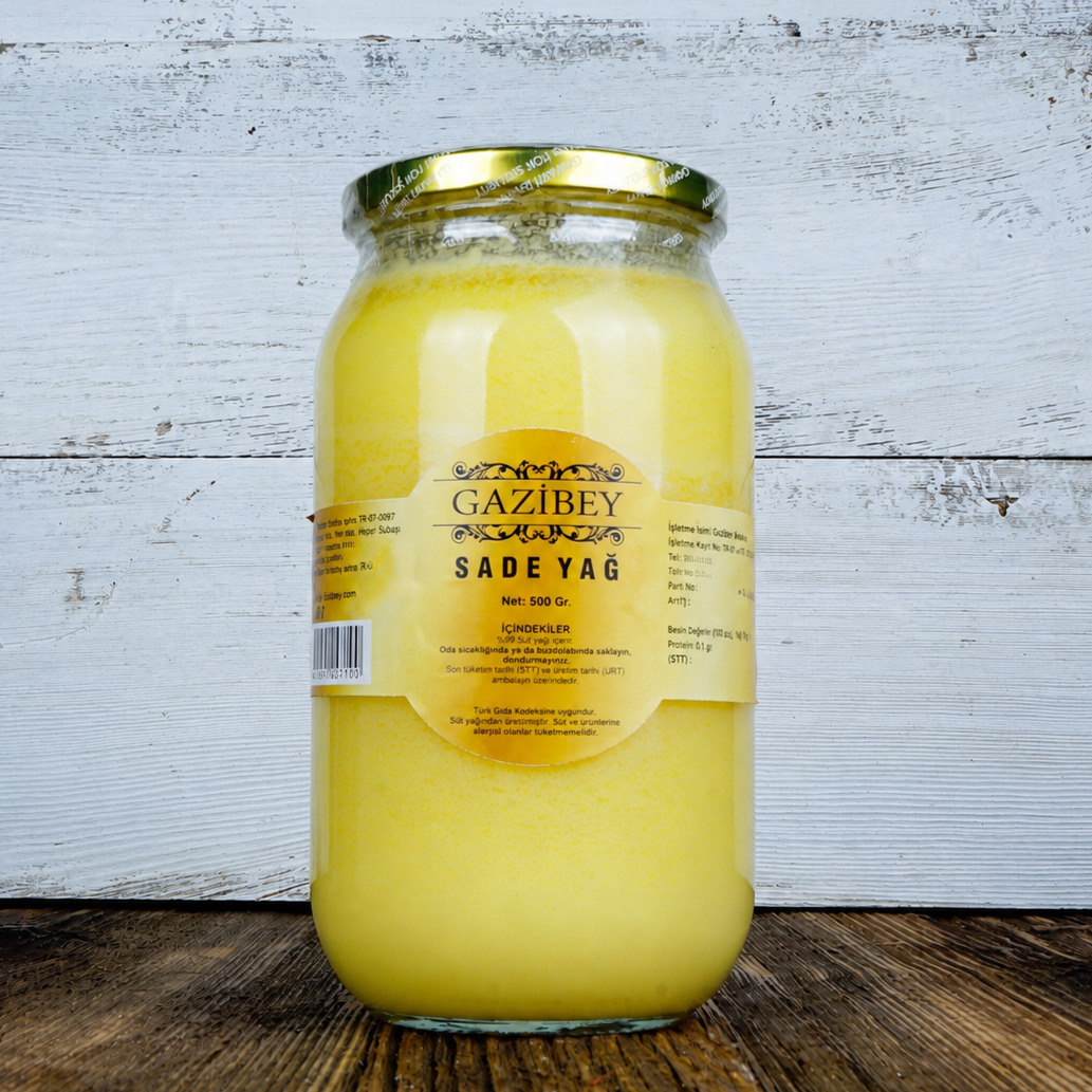Gazibey Sade Yağ (500gr.)