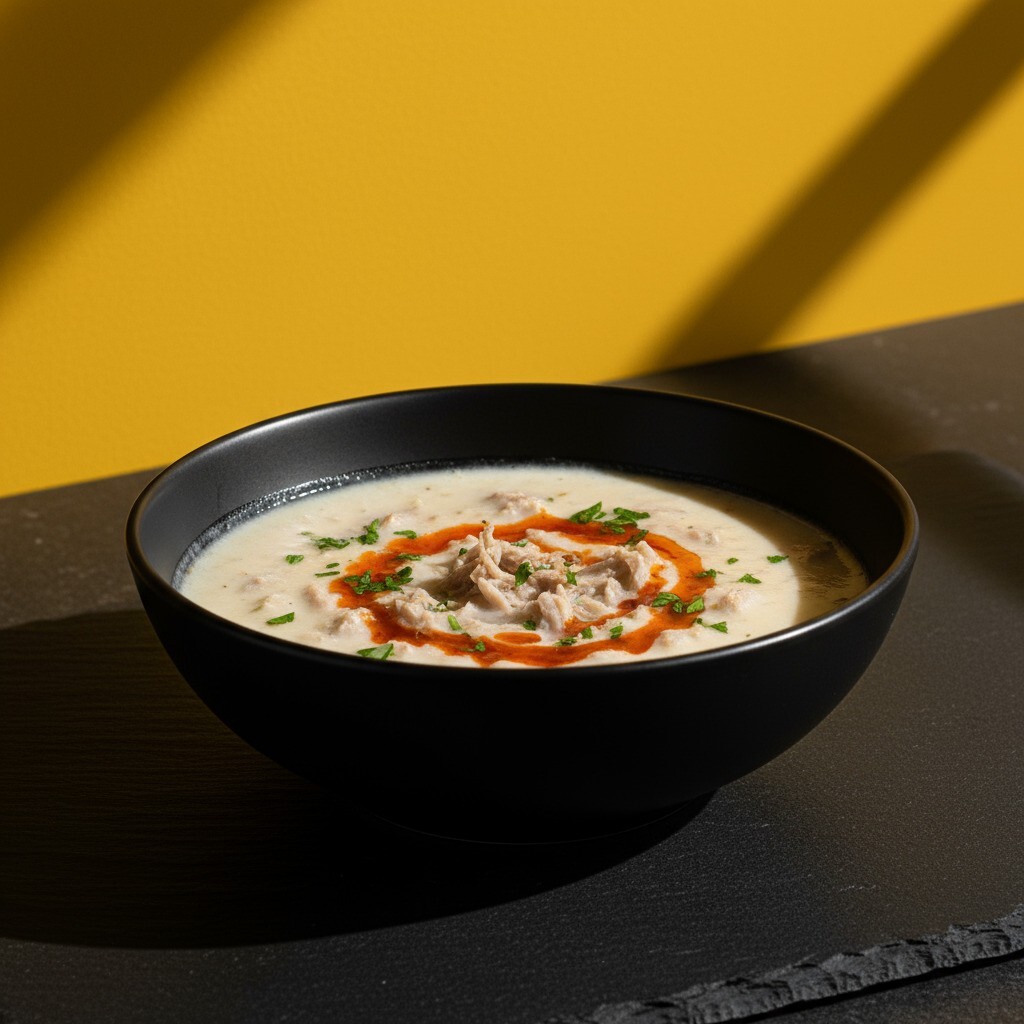 Anka Soslu Kelle Paça Çorbası