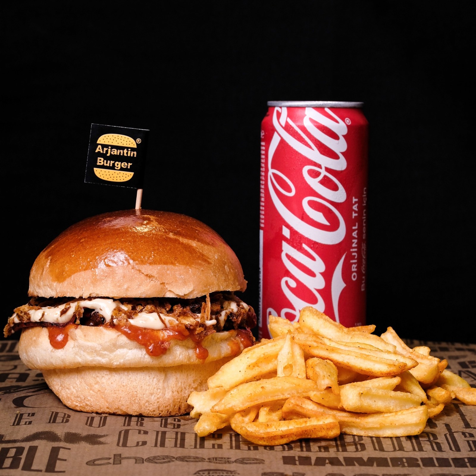 Black Trüf Burger (Handmade) Menü