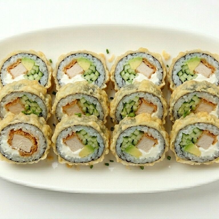 Chicken Tempura Rol (8 adet)