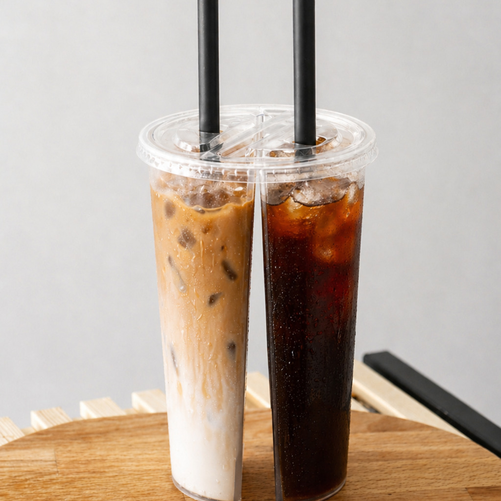 İkili Bardak Ice Latte & Ice Americano