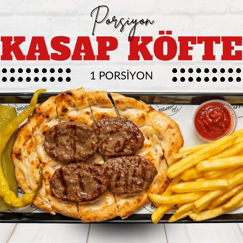 Kasap Köfte Menü 1 Porsiyon