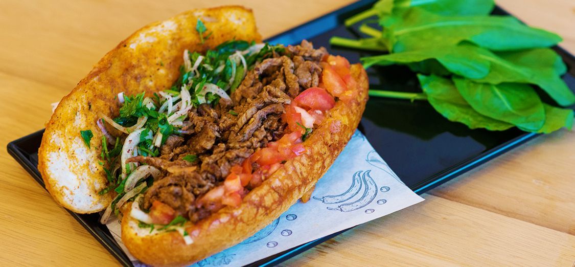 3'lü Tam Ekmek Arası Et Tantuni Menü