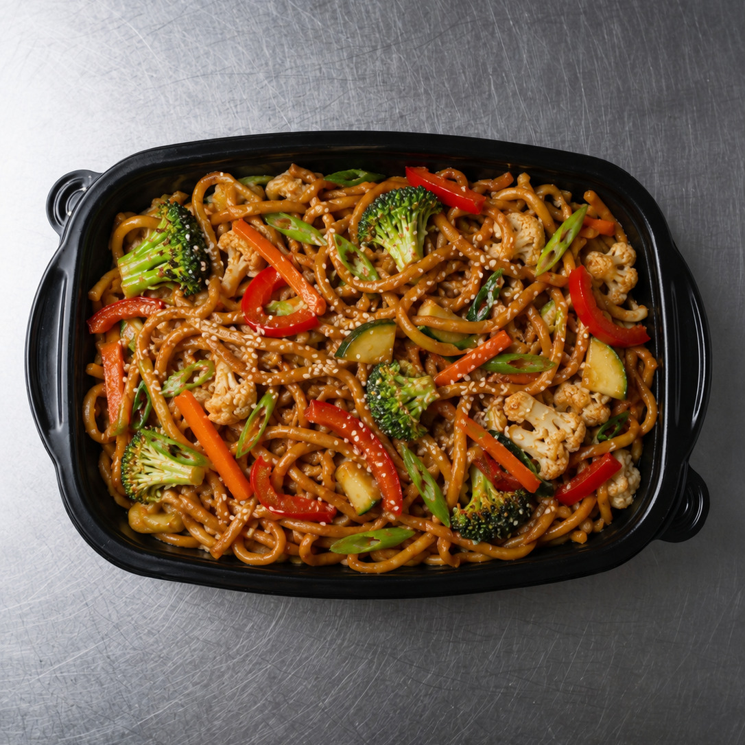 Sebzeli Yakisoba Makarna