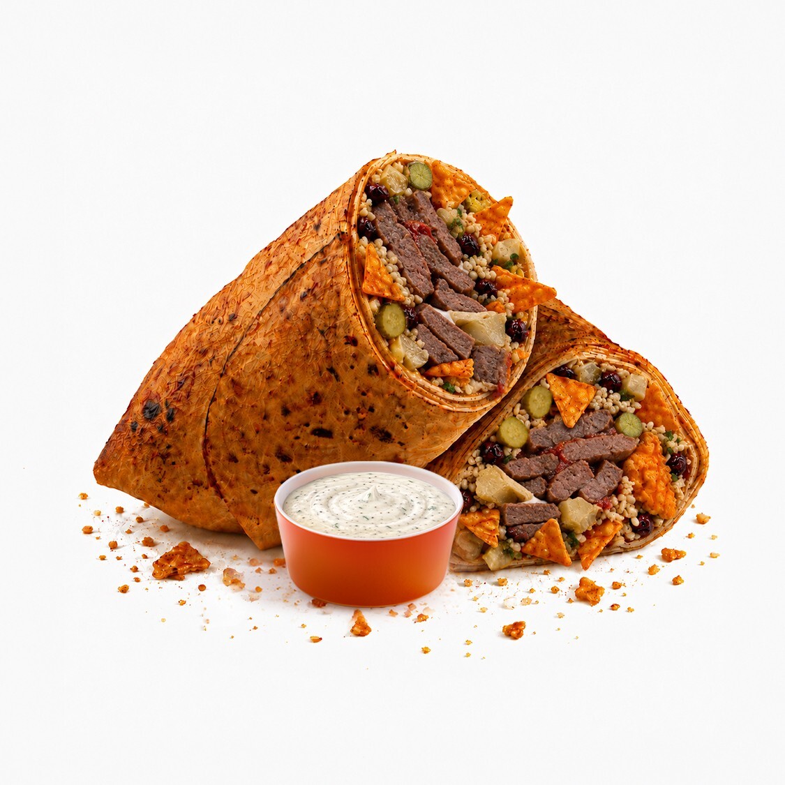 Köfte Doritos Burrito