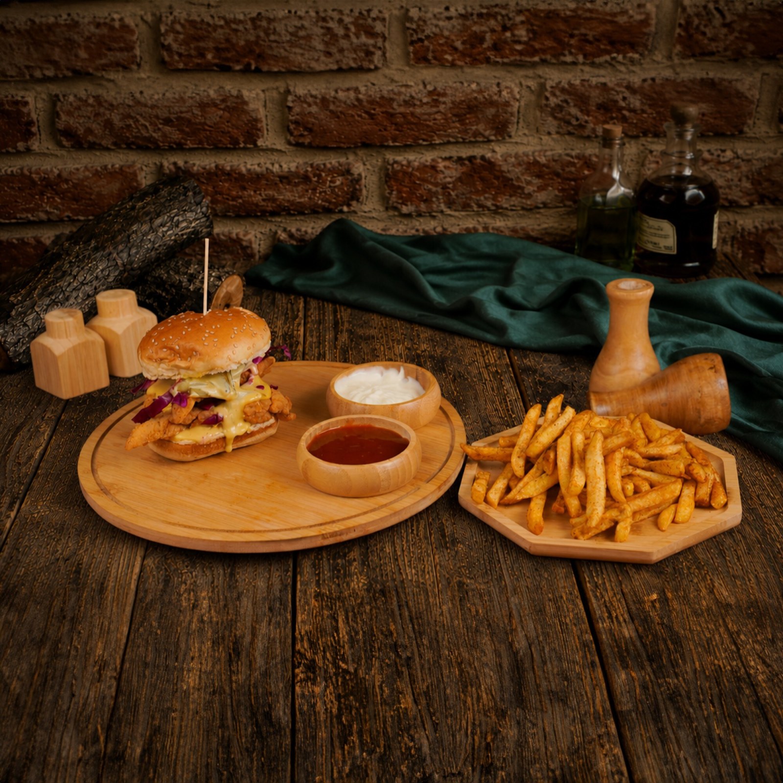 Ballı Hardallı Tavuk Burger