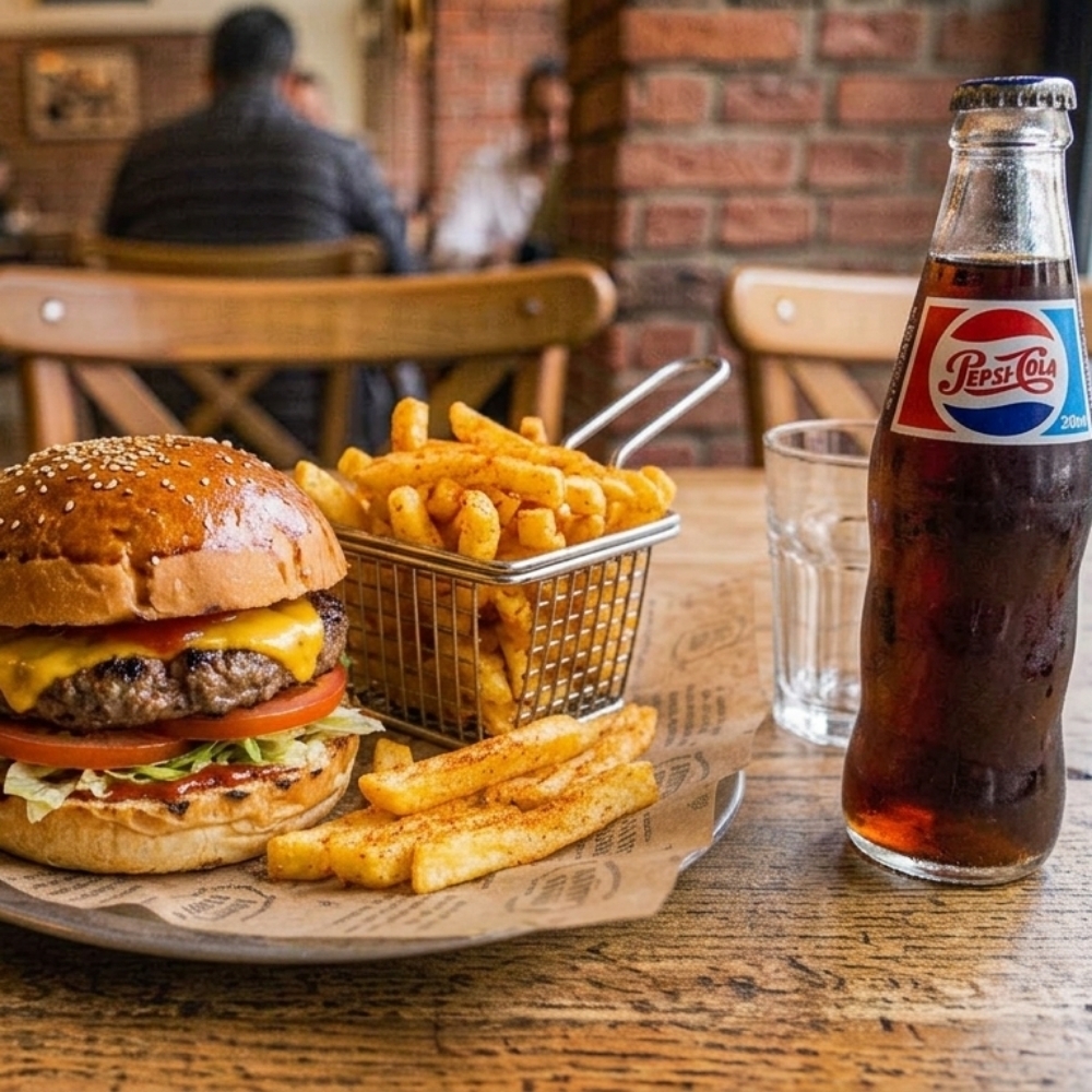 Hamburger Menü (Ekmek Arası)