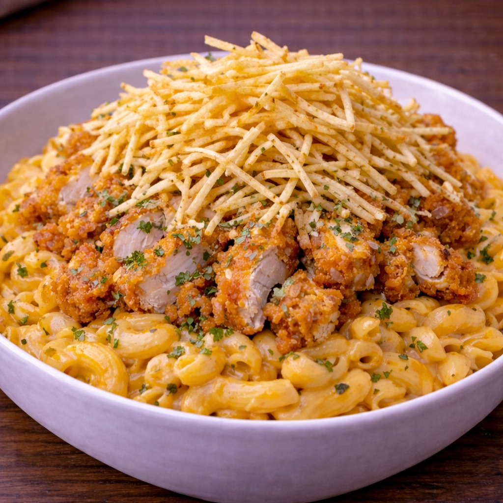Çıtır Tavuklu Mac&Cheese