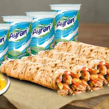 4 Dürüm 4 Ayran Fırsat Menü