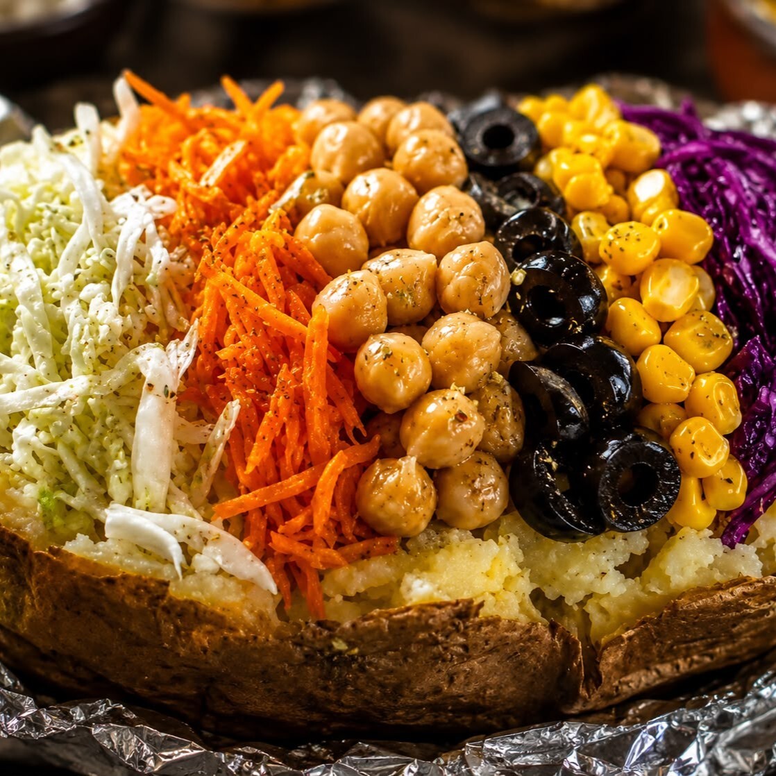 Vegan Nohut Kumpir
