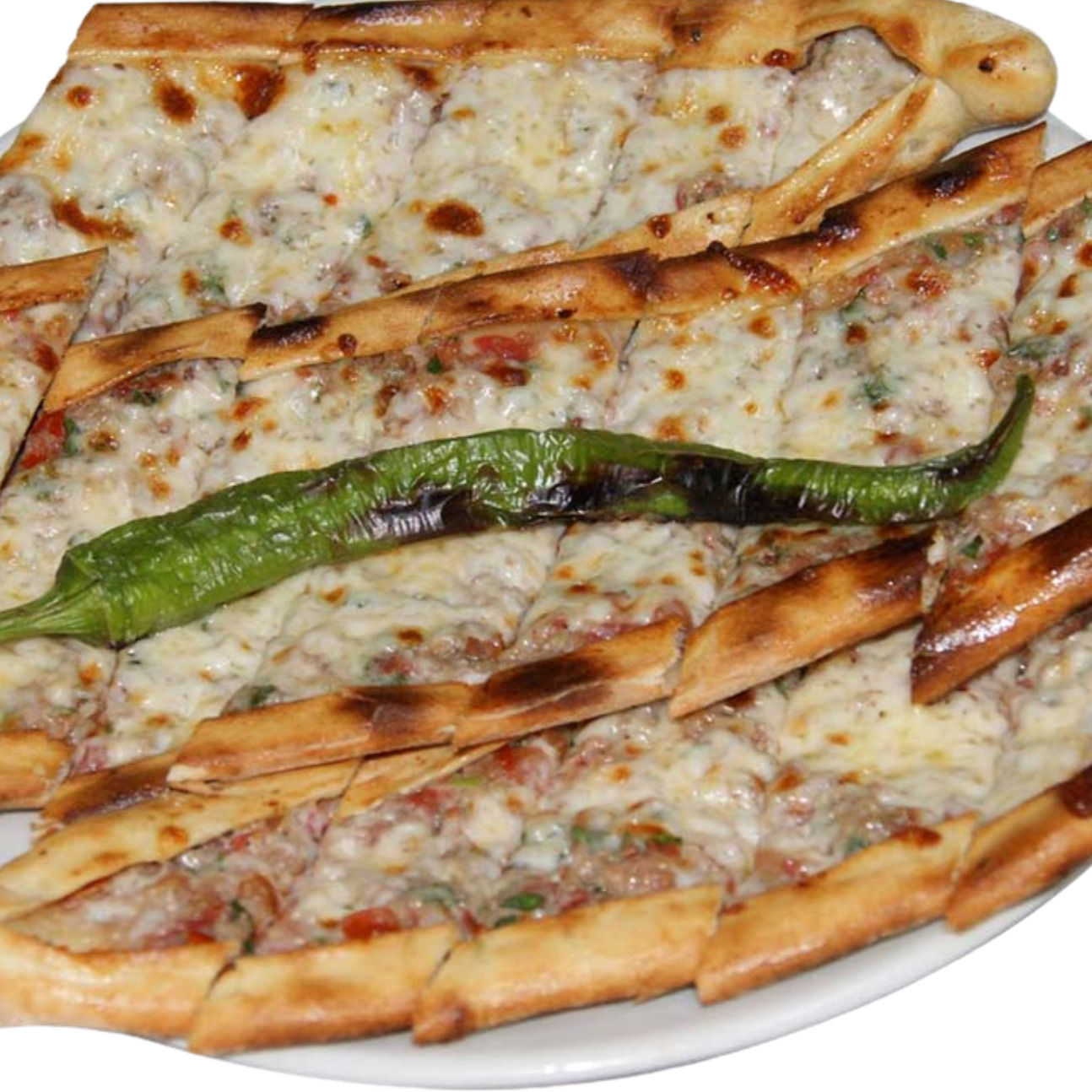 2'li Kıyma Kaşarlı Pide Menü