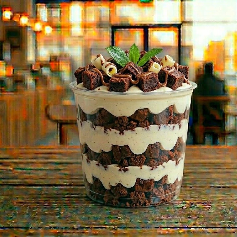 🍰 Brownie Magnolia Cup (300 cc)