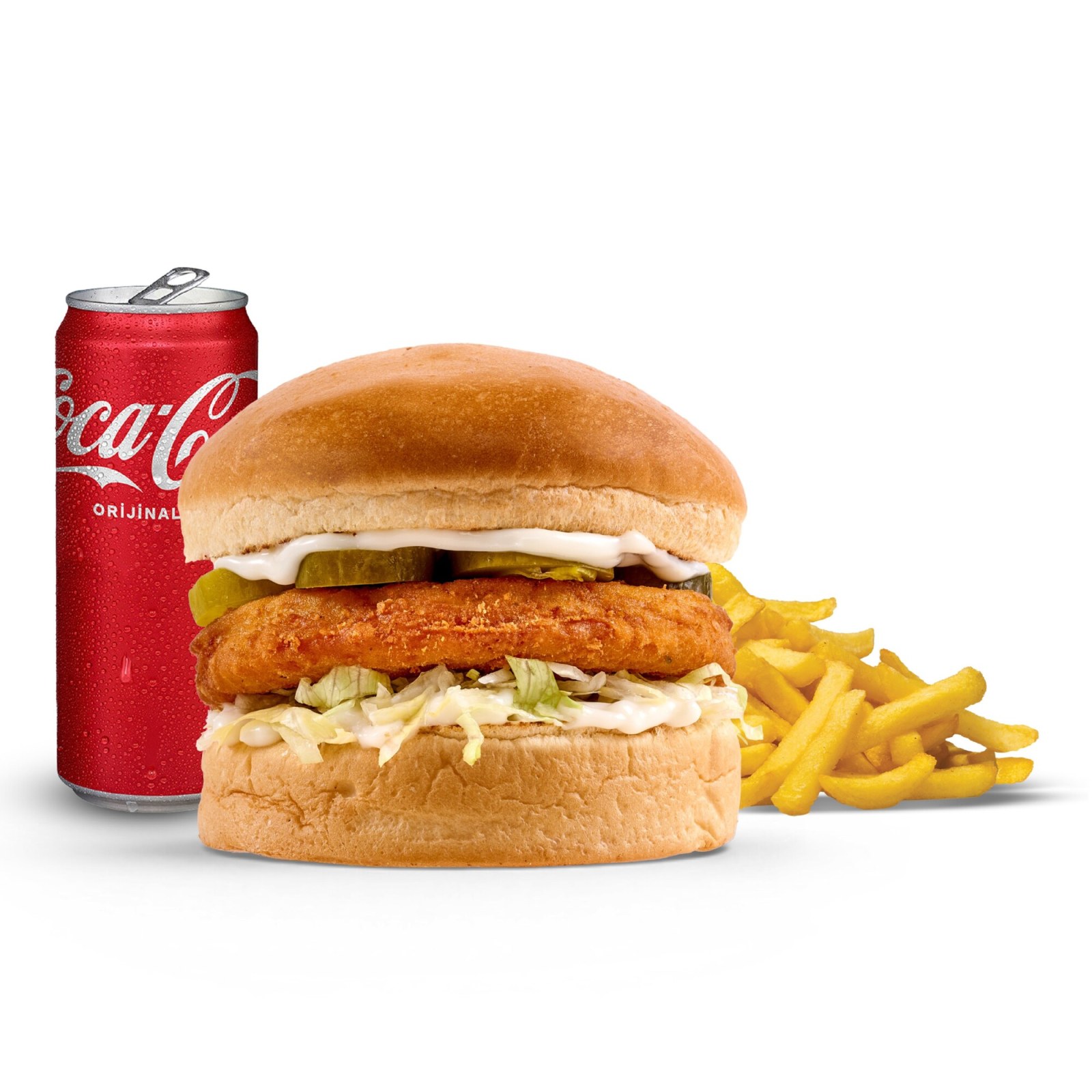 Chicken Burger Menü