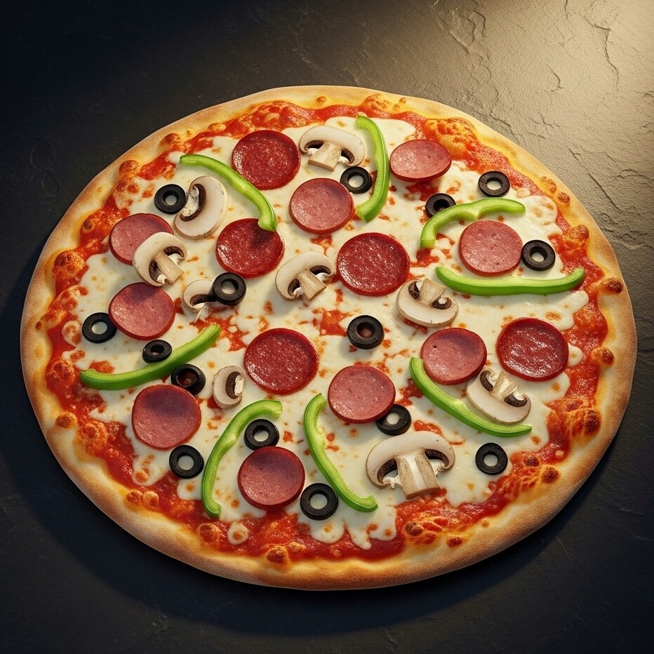 Akdeniz Büyük Boy Pizza