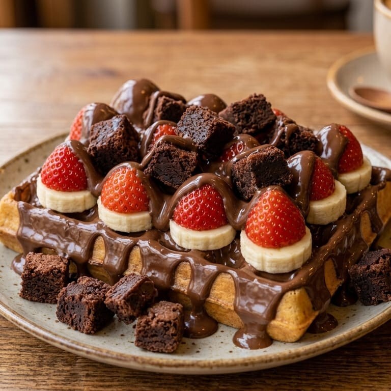 Brownie Waffle (Büyük Hamur )