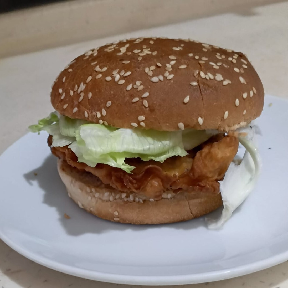 Çıtır Tavuk Burger