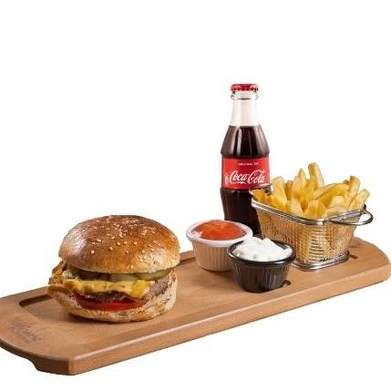 Tomburger Menü