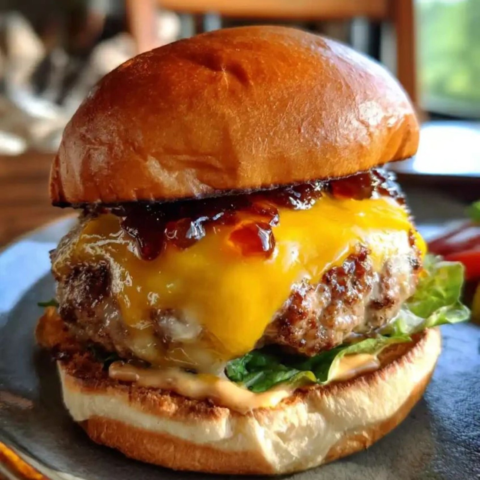 Buffalo Burger & Patates Kızartması