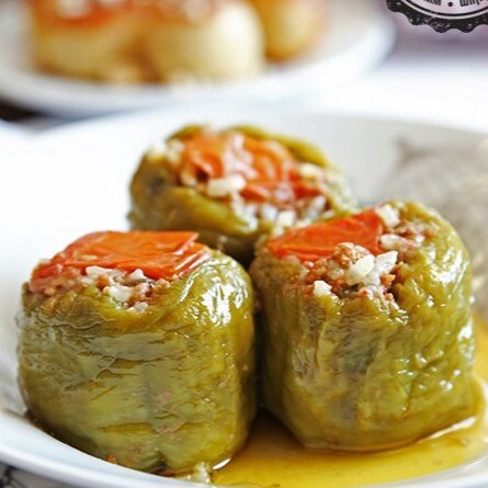 Zeytinyağlı Biber dolması & Ev Yapımı