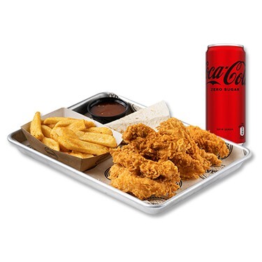 Cajun Baharatlı Tavuk Menü
