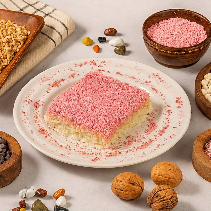 Frambuazlı Soğuk Kadayıf