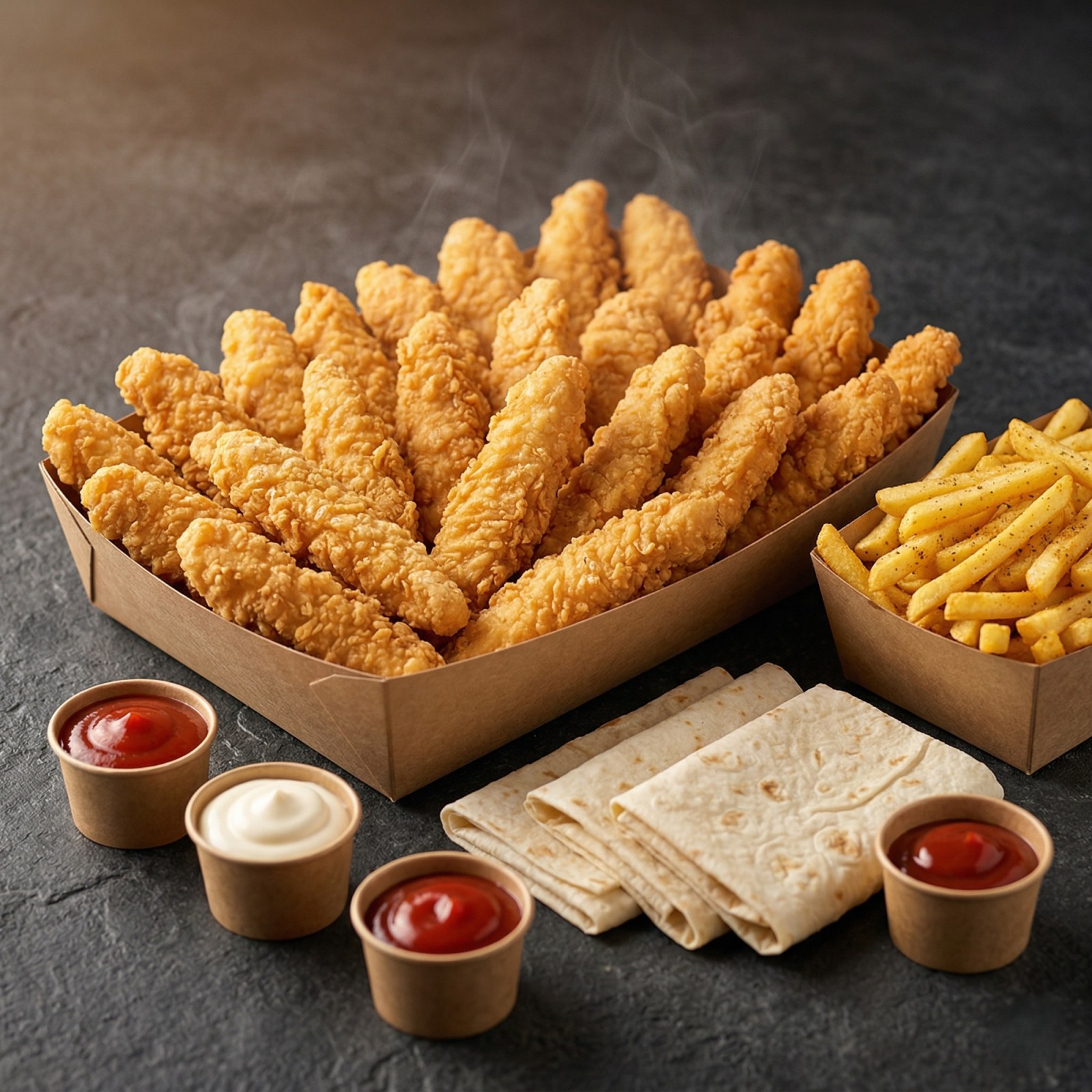 Çıtır Tavuk (1 kg) -Crispy Chicken (1 kg)
