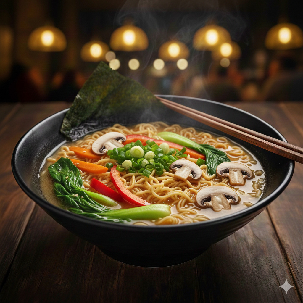 Sebzeli Ramen