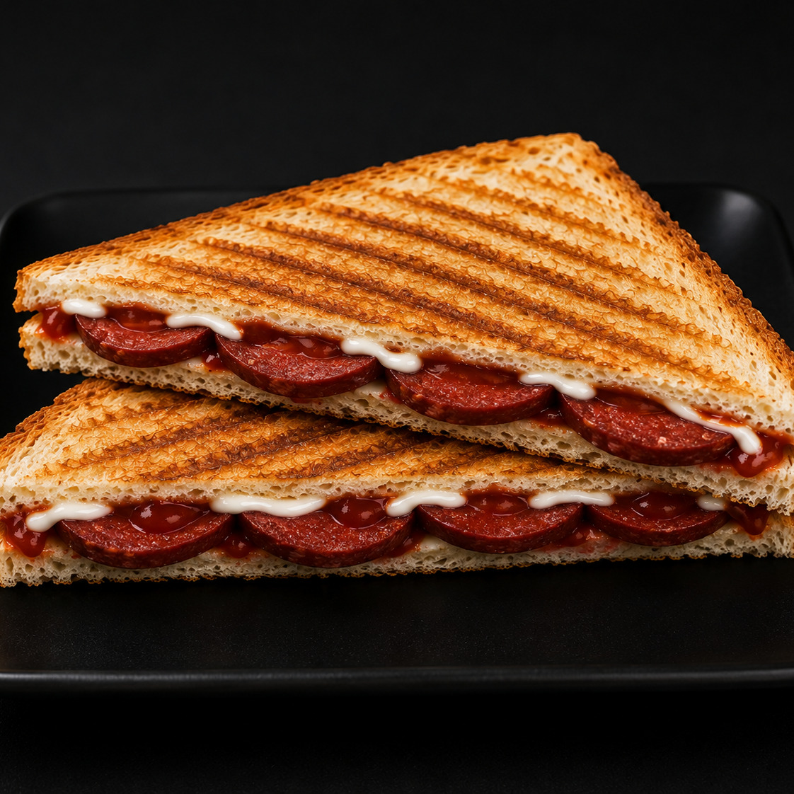 Sucuklu tost