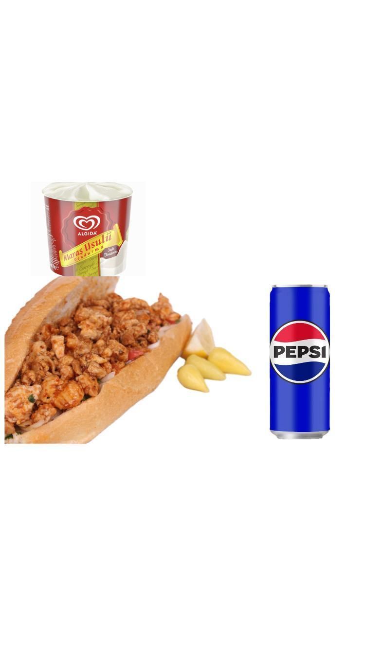 Tavuk Tantuni Ekmek+Pepsi+Algida Maraş Cup