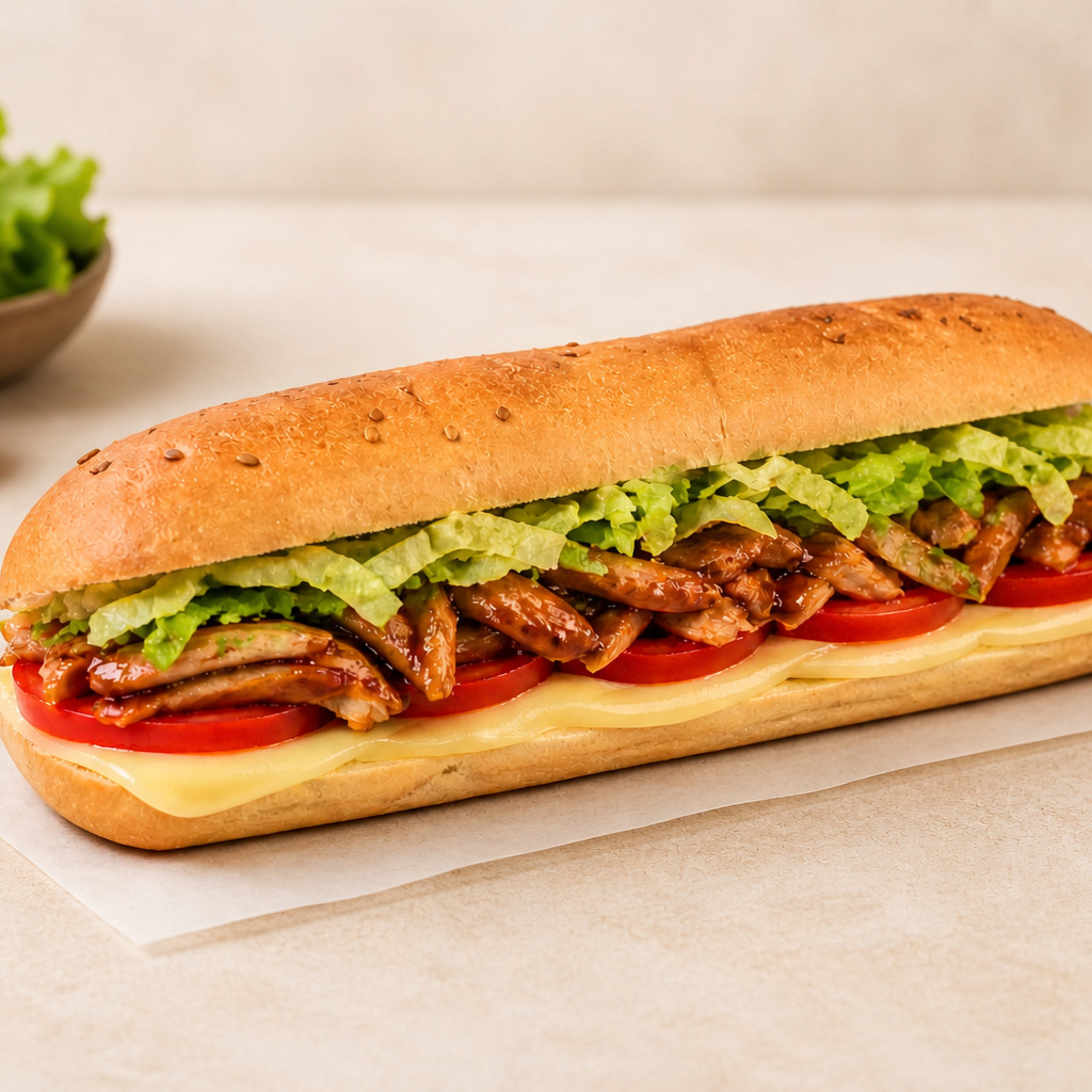 Teriyaki Tavuklu Sandviç