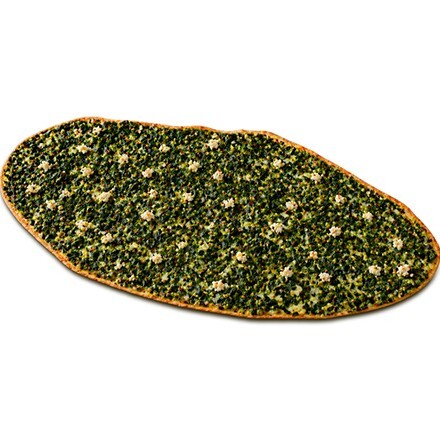 Ispanaklı Lahmacun