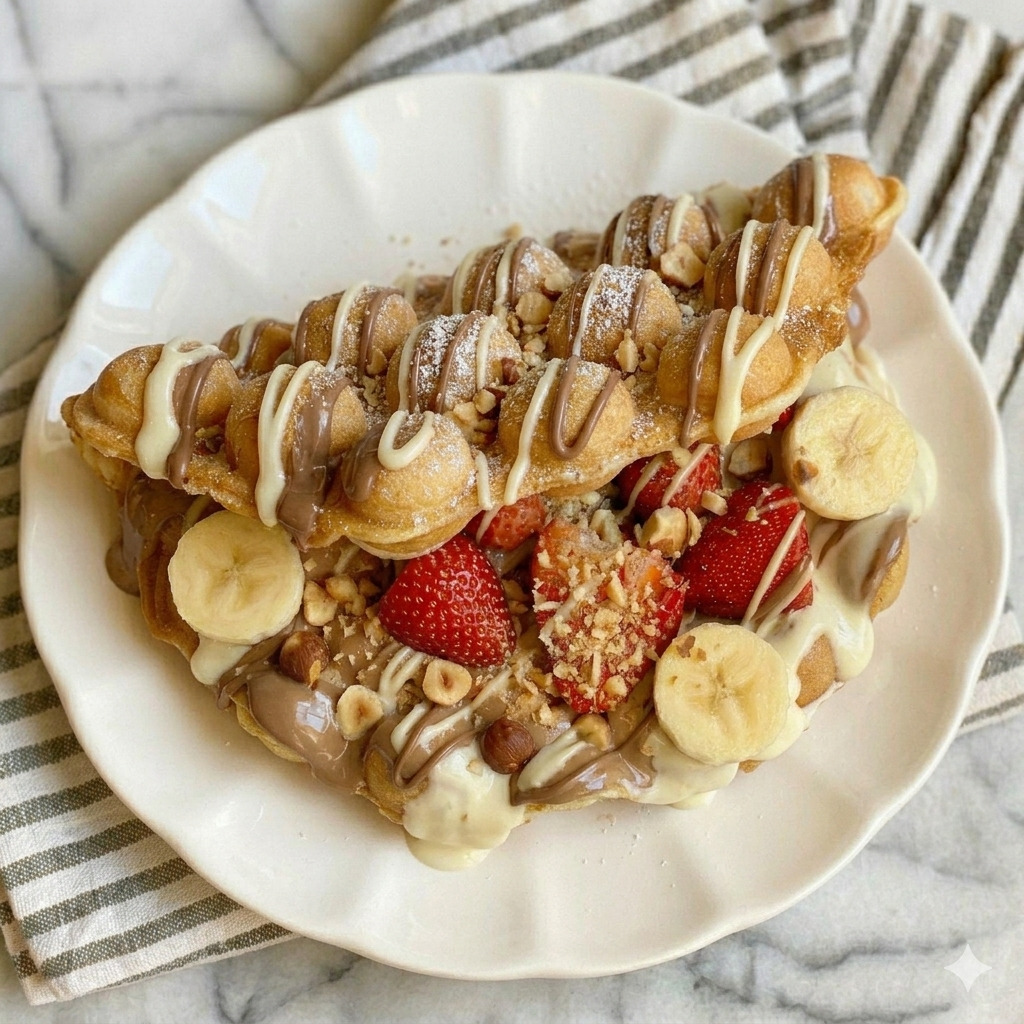 Bubble Waffle ( Sandviç )