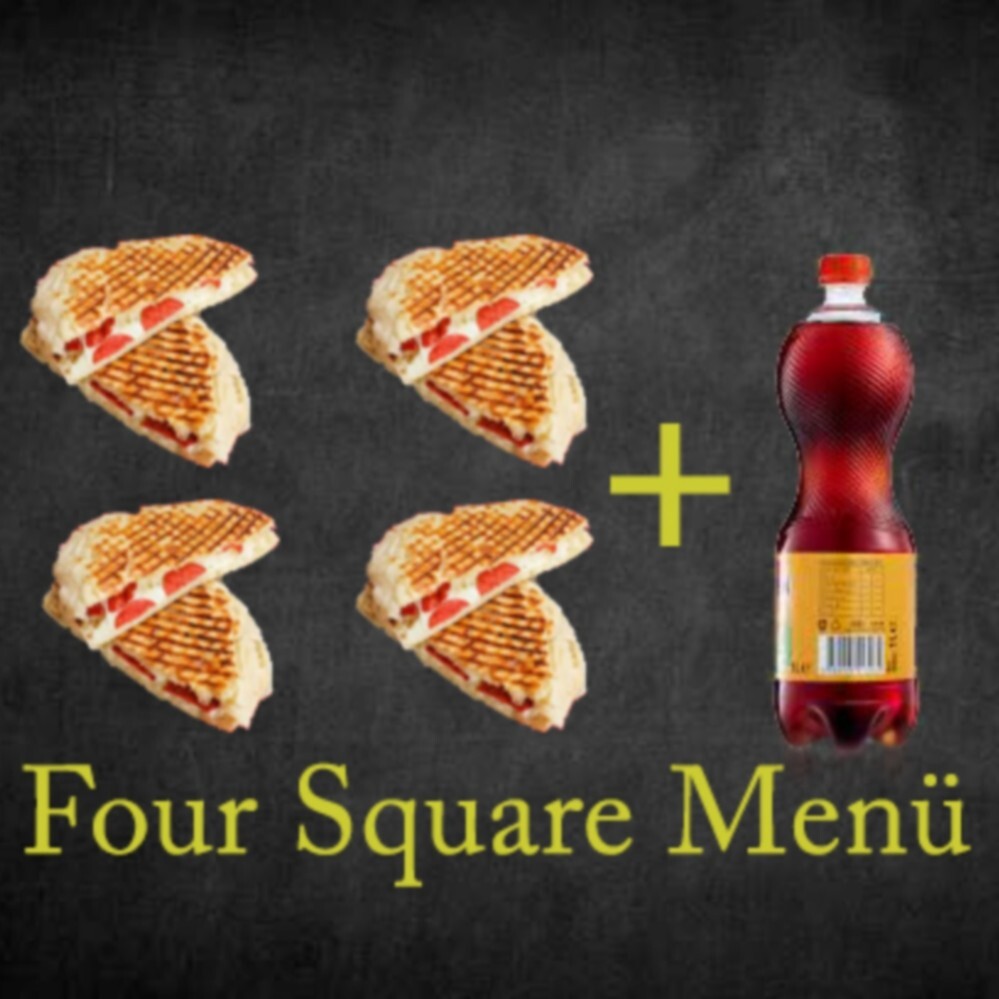 Four Square Tost Menü