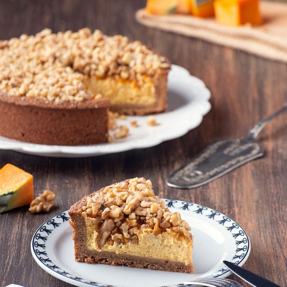Balkabaklı Cheesecake