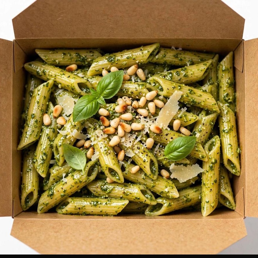 Pesto Soslu Penne