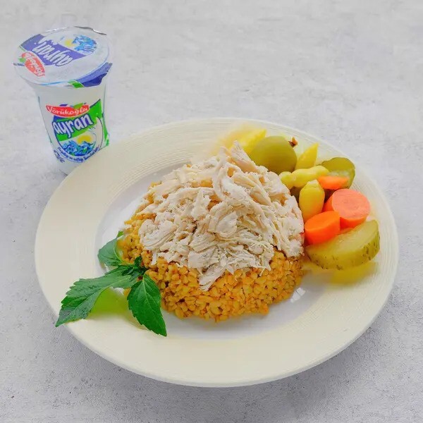 Tavuklu Bulgur Menü