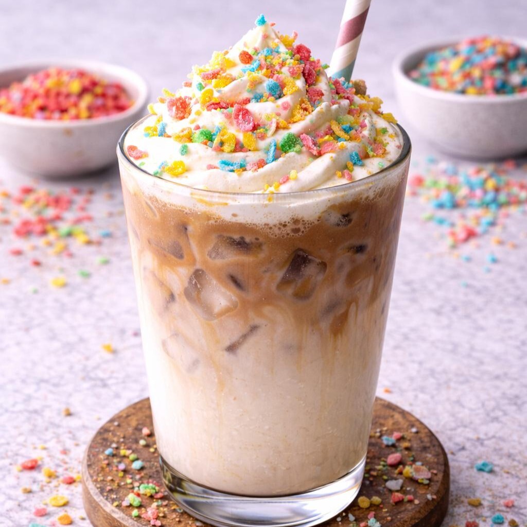 Iced Popping Candy Latte